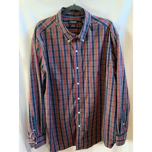 Chaps Plaid Shirt - Picture 1 of 6
